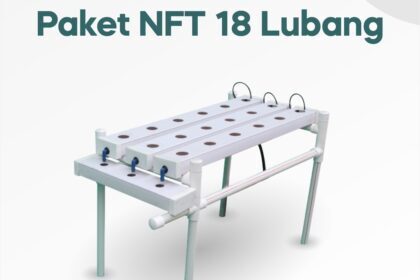 Jual TANDURIA -INSTALASI HIDROPONIK NFT (Nutrient Film Technique) 18 ...