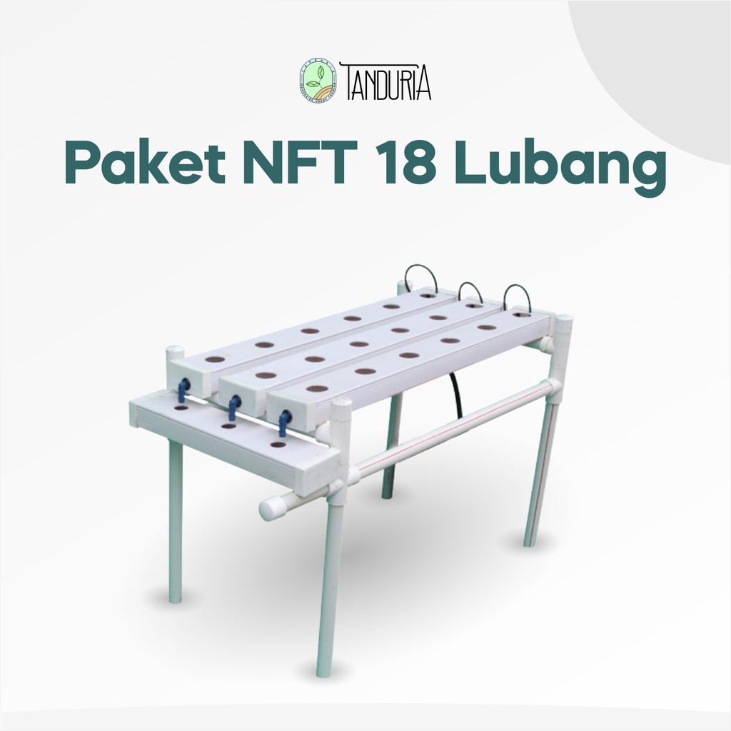 Jual TANDURIA -INSTALASI HIDROPONIK NFT (Nutrient Film Technique) 18 ... Jual TANDURIA -INSTALASI HIDROPONIK NFT (Nutrient Film Technique) 18 ...