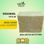 Jual MEDIA TANAM PENGGANTI ROCKWOOL HIDROPONIK / MEDIA SEMAI TANAMAN ...