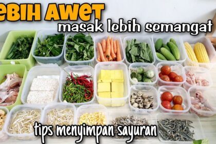 LEBIH AWET⁉️TIPS MENYIMPAN SAYURAN DI KULKAS AGAR TETAP SEGAR ,TERNYATA ...