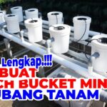 CARA MEMBUAT INSTALASI DUTCH BUCKET MINI 10 LUBANG TANAM - YouTube